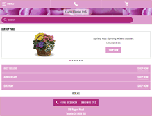 Tablet Screenshot of cianoflorist.com